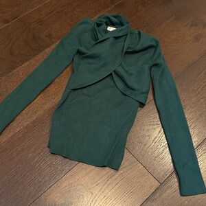 Elegant Green Women's Sweater Design History